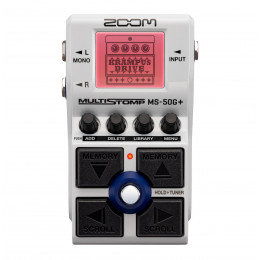 Zoom MS-50G+ педаль мультиэффектов для электрогитары/Drives, Delays, Reverbs and More